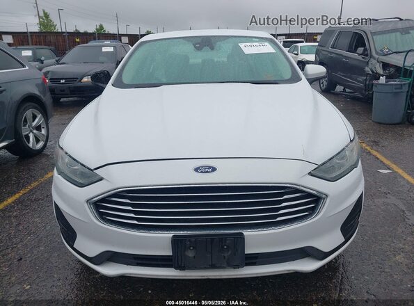 3FA6P0HD8LR112116 2020 FORD FUSION White Dashboard view