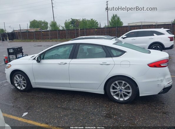 3FA6P0HD8LR112116 2020 FORD FUSION White Rear interior view