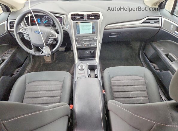 3FA6P0HD8LR185406 2020 FORD FUSION Silver Widok deski rozdzielczej