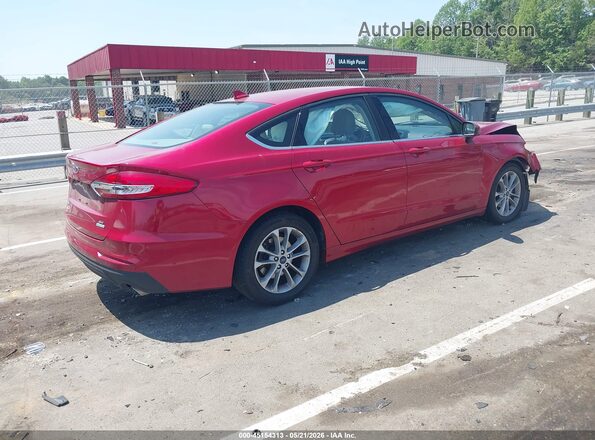 3FA6P0HD8LR250965 2020 FORD FUSION Red Rear right