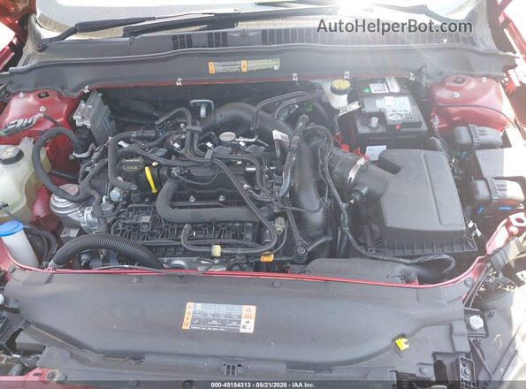 3FA6P0HD8LR250965 2020 FORD FUSION Red Rear view