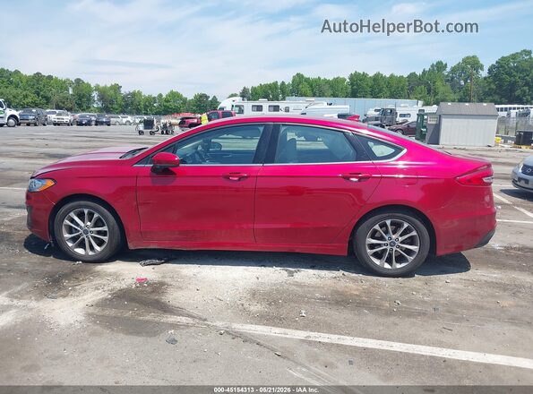 3FA6P0HD8LR250965 2020 FORD FUSION Red Rear interior view