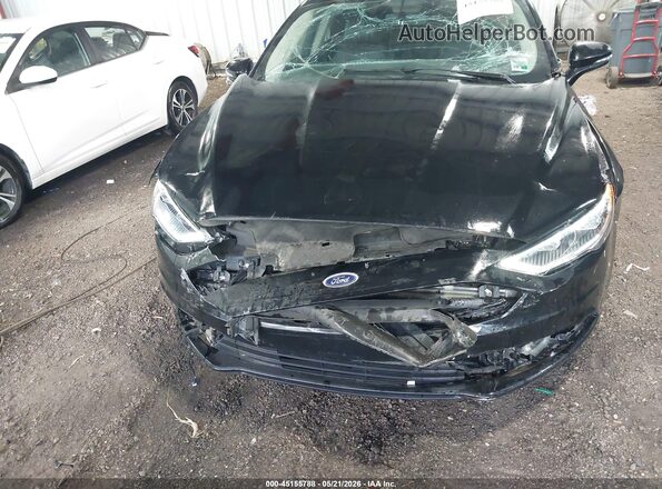 3FA6P0HD9HR245930 2017 FORD FUSION Black Դիմացի տեսք