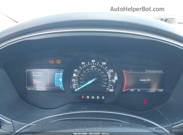 3FA6P0HD9JR203201 2018 FORD FUSION Black Widok tylnych siedzeń
