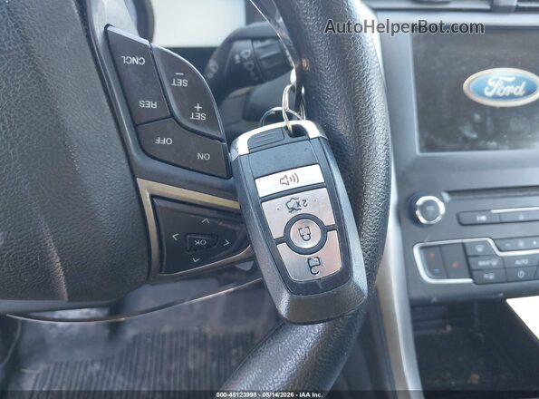 3FA6P0HD9JR203201 2018 FORD FUSION Black Widok deski rozdzielczej