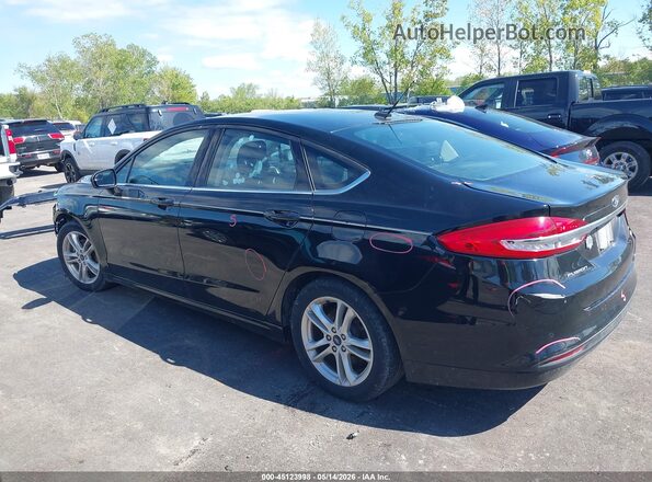 3FA6P0HD9JR203201 2018 FORD FUSION Black 