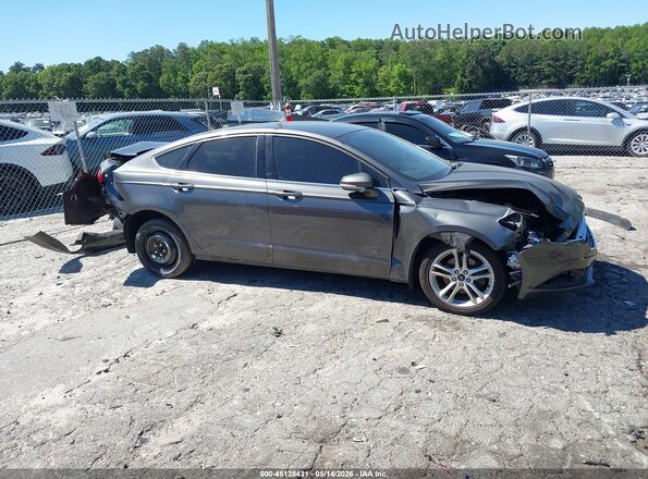 3FA6P0HD9JR271658 2018 FORD FUSION Gray Widok wnętrza 360 stopni