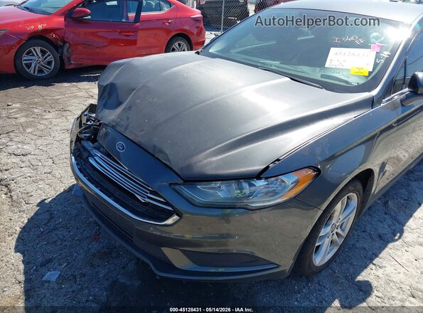 3FA6P0HD9JR271658 2018 FORD FUSION Gray 