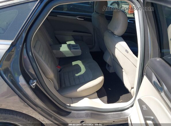 3FA6P0HD9JR271658 2018 FORD FUSION Gray Widok naklejki z numerem VIN