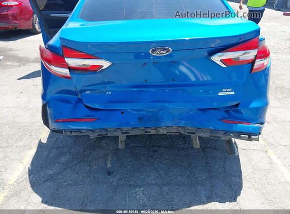 3FA6P0HD9LR127451 2020 FORD FUSION Blue Դիմացի տեսք