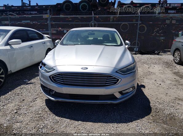 3FA6P0HDXHR137977 2017 FORD FUSION Silver Вид щитка приладів