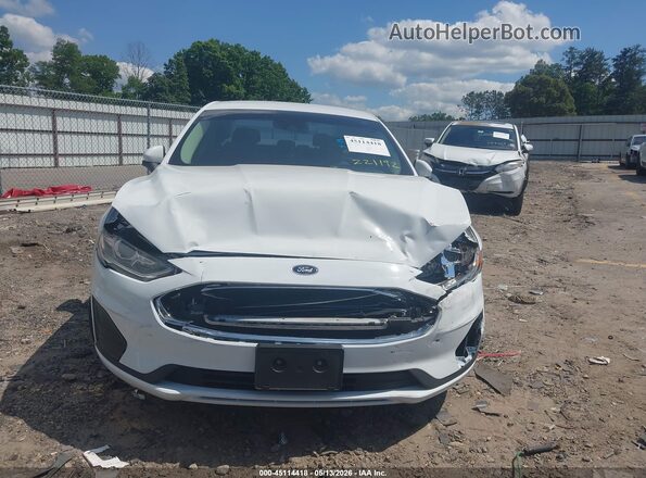3FA6P0HDXLR221192 2020 FORD FUSION White Vista del cuadro de instrumentos