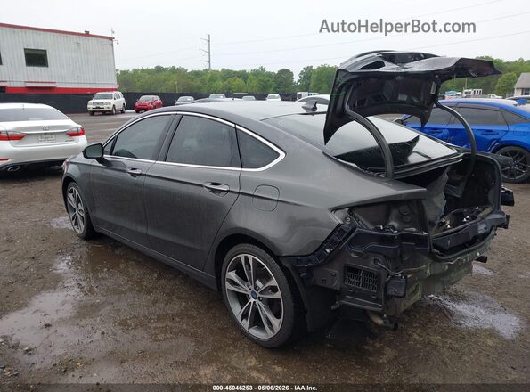 3FA6P0K94KR260184 2019 FORD FUSION Gray 