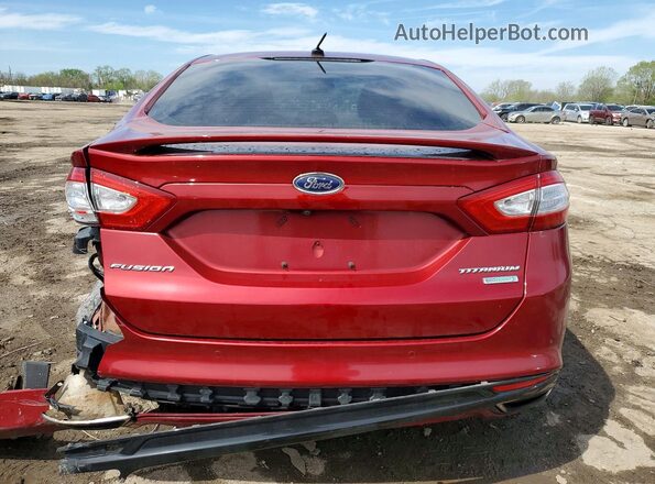 3FA6P0K95GR267376 2016 FORD FUSION Red 