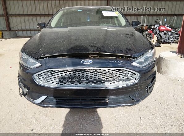 3FA6P0K98LR117708 2020 FORD FUSION Black Widok z przodu