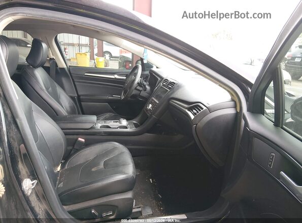 3FA6P0K98LR117708 2020 FORD FUSION Black Widok wnętrza z przodu