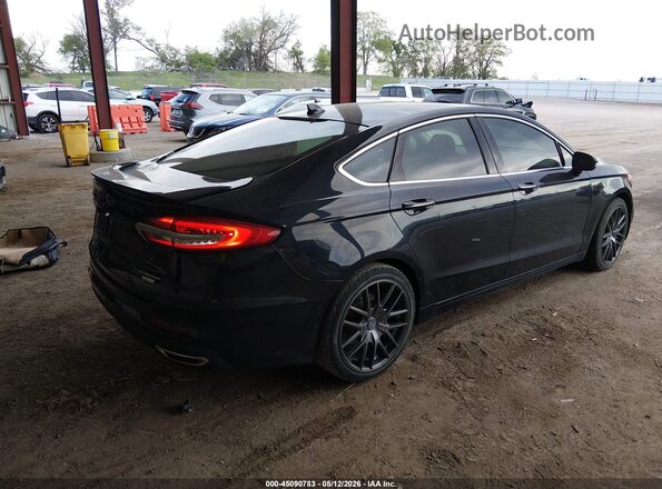 3FA6P0K98LR117708 2020 FORD FUSION Black Tył prawy