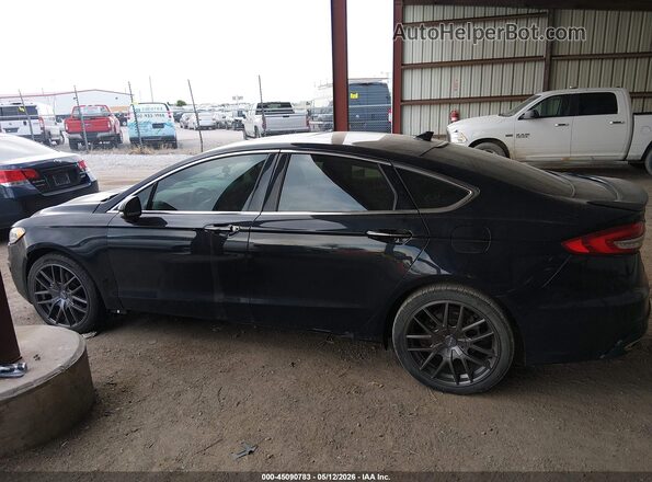 3FA6P0K98LR117708 2020 FORD FUSION Black Widok wnętrza z tyłu