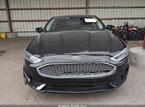 3FA6P0K98LR117708 2020 FORD FUSION Black Widok deski rozdzielczej
