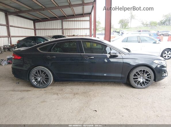 3FA6P0K98LR117708 2020 FORD FUSION Black Widok zestawu wskaźników