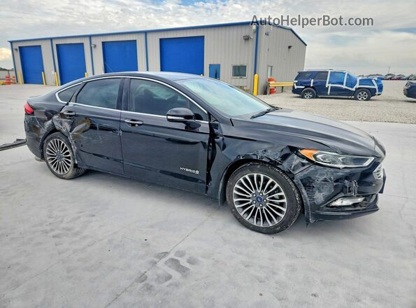 3FA6P0LU0HR266866 2017 FORD FUSION Black 