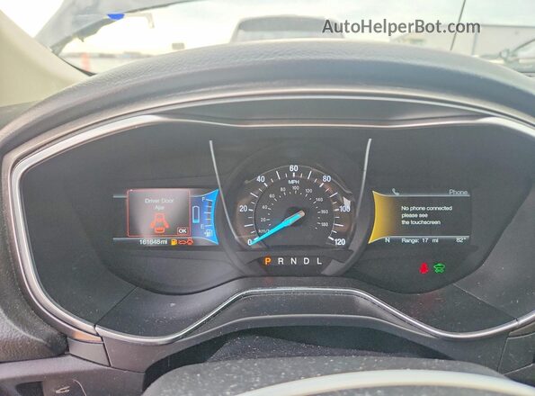 3FA6P0LU0HR266866 2017 FORD FUSION Black 