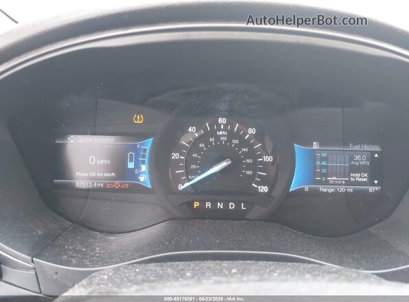 3FA6P0LU0JR115984 2018 FORD FUSION HYBRID Blue Widok tylnych siedzeń