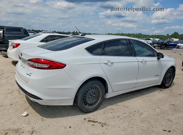 3FA6P0LU0JR188126 2018 FORD FUSION White Tył prawy