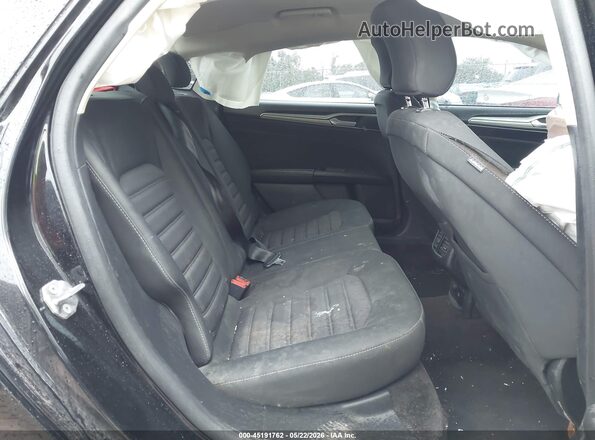 3FA6P0LU0JR245456 2018 FORD FUSION HYBRID Black Widok naklejki z numerem VIN