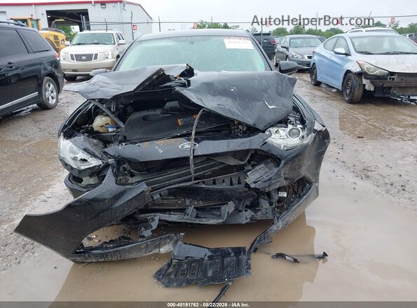 3FA6P0LU0JR245456 2018 FORD FUSION HYBRID Black Widok zestawu wskaźników
