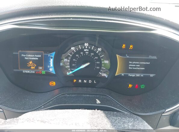3FA6P0LU0KR267796 2019 FORD FUSION HYBRID Серебряный Вид задних сидений