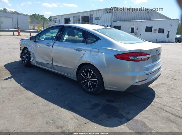 3FA6P0LU0KR267796 2019 FORD FUSION HYBRID Серебряный Задняя левая четверть