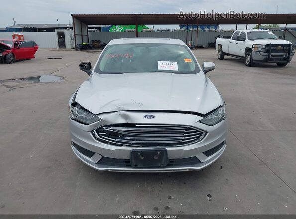 3FA6P0LU1HR233634 2017 FORD FUSION HYBRID Silver წინა ხედი