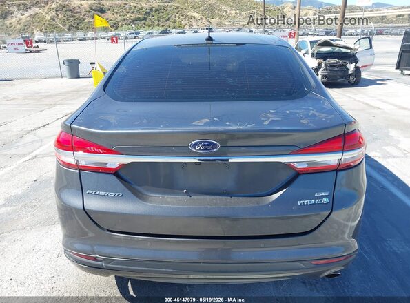 3FA6P0LU1HR242284 2017 FORD FUSION HYBRID Серый 