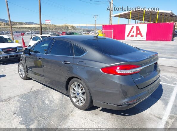 3FA6P0LU1HR242284 2017 FORD FUSION HYBRID Серый Задняя левая четверть