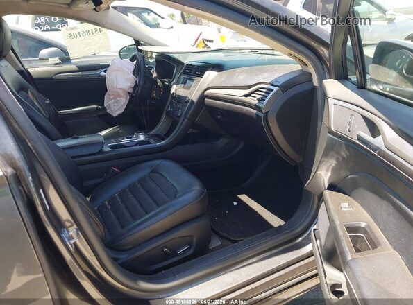 3FA6P0LU1HR300264 2017 FORD FUSION HYBRID Gray Vista interior delantera