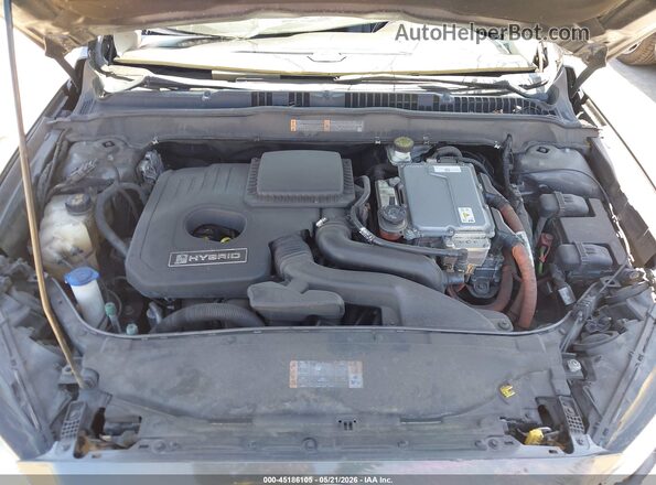 3FA6P0LU1HR300264 2017 FORD FUSION HYBRID Gray Vista trasera
