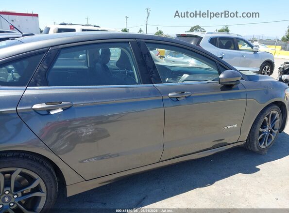 3FA6P0LU1HR300264 2017 FORD FUSION HYBRID Gray Vista interior de 360 grados