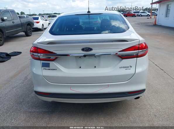 3FA6P0LU1HR314620 2017 FORD FUSION HYBRID Белый 