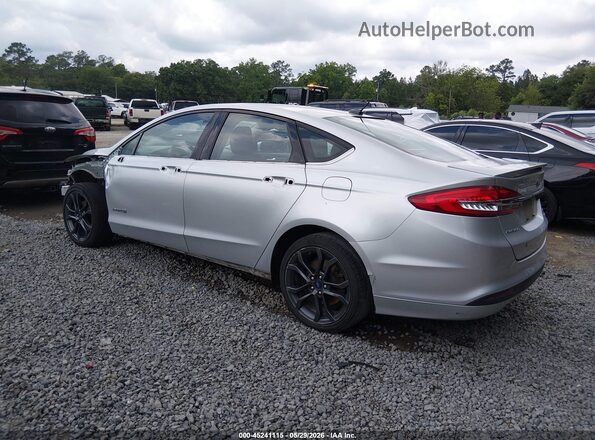 3FA6P0LU1JR242419 2018 FORD FUSION HYBRID Silver უკანა მარცხენა