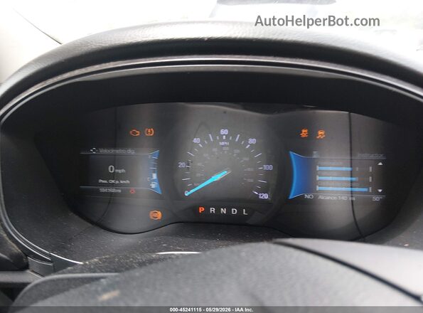 3FA6P0LU1JR242419 2018 FORD FUSION HYBRID Silver უკანა სავარძლების ხედი