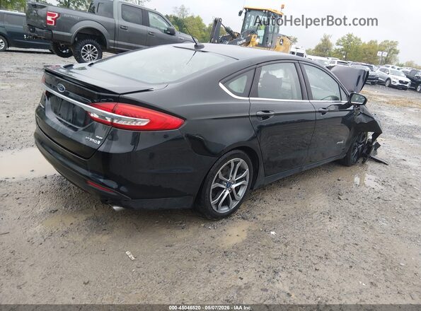 3FA6P0LU1JR248852 2018 FORD FUSION HYBRID Black 