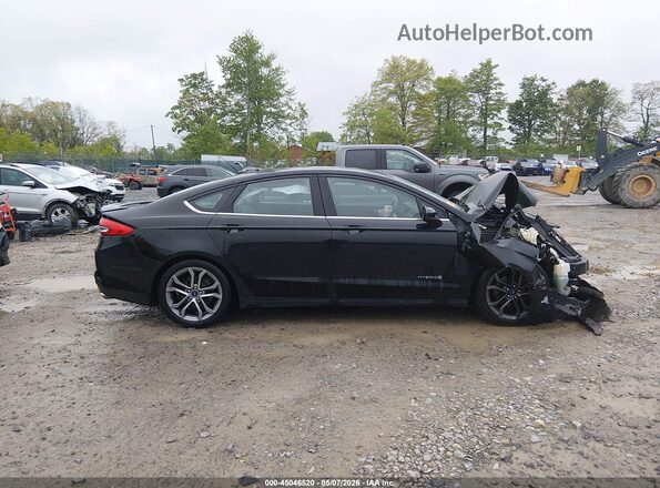 3FA6P0LU1JR248852 2018 FORD FUSION HYBRID Black 
