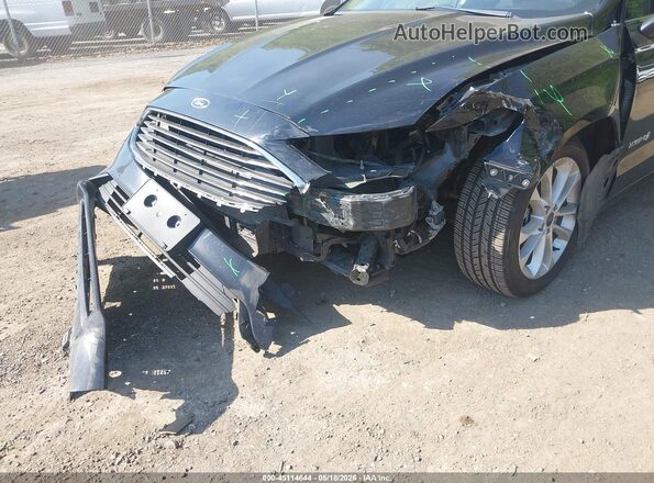 3FA6P0LU1KR257665 2019 FORD FUSION HYBRID Black Դիմացի տեսք