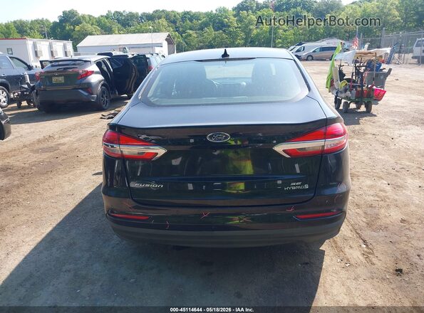 3FA6P0LU1KR257665 2019 FORD FUSION HYBRID Black 
