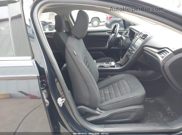 3FA6P0LU1LR105449 2020 FORD FUSION Black Вид салону спереду