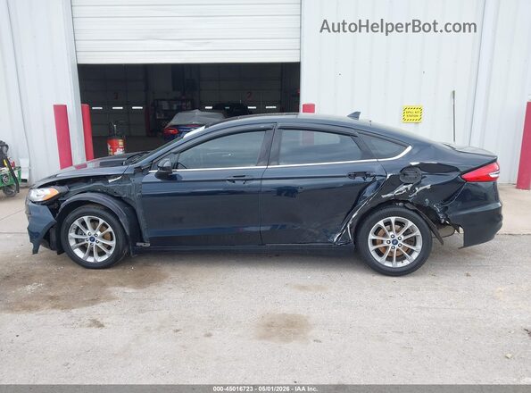 3FA6P0LU1LR105449 2020 FORD FUSION Black 
