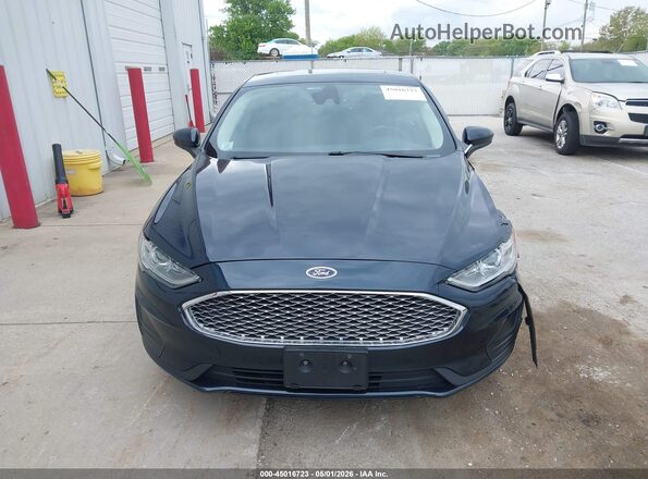 3FA6P0LU1LR105449 2020 FORD FUSION Black Вид задньої частини салону