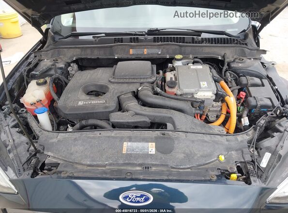3FA6P0LU1LR105449 2020 FORD FUSION Black Вид ззаду