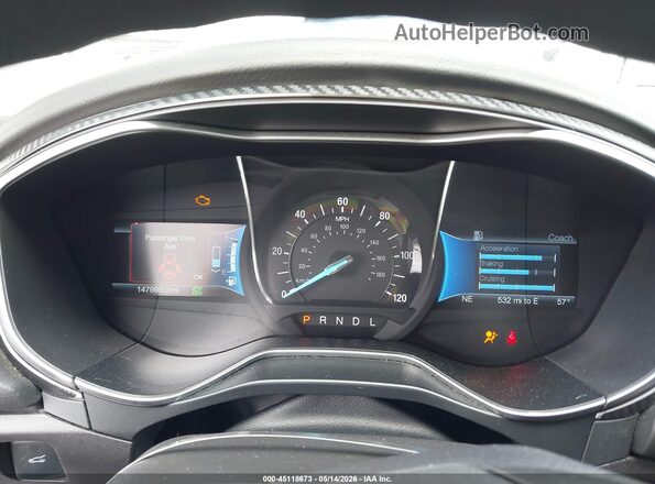 3FA6P0LU2GR389017 2016 FORD FUSION HYBRID Silver Հետևի նստատեղերի տեսք